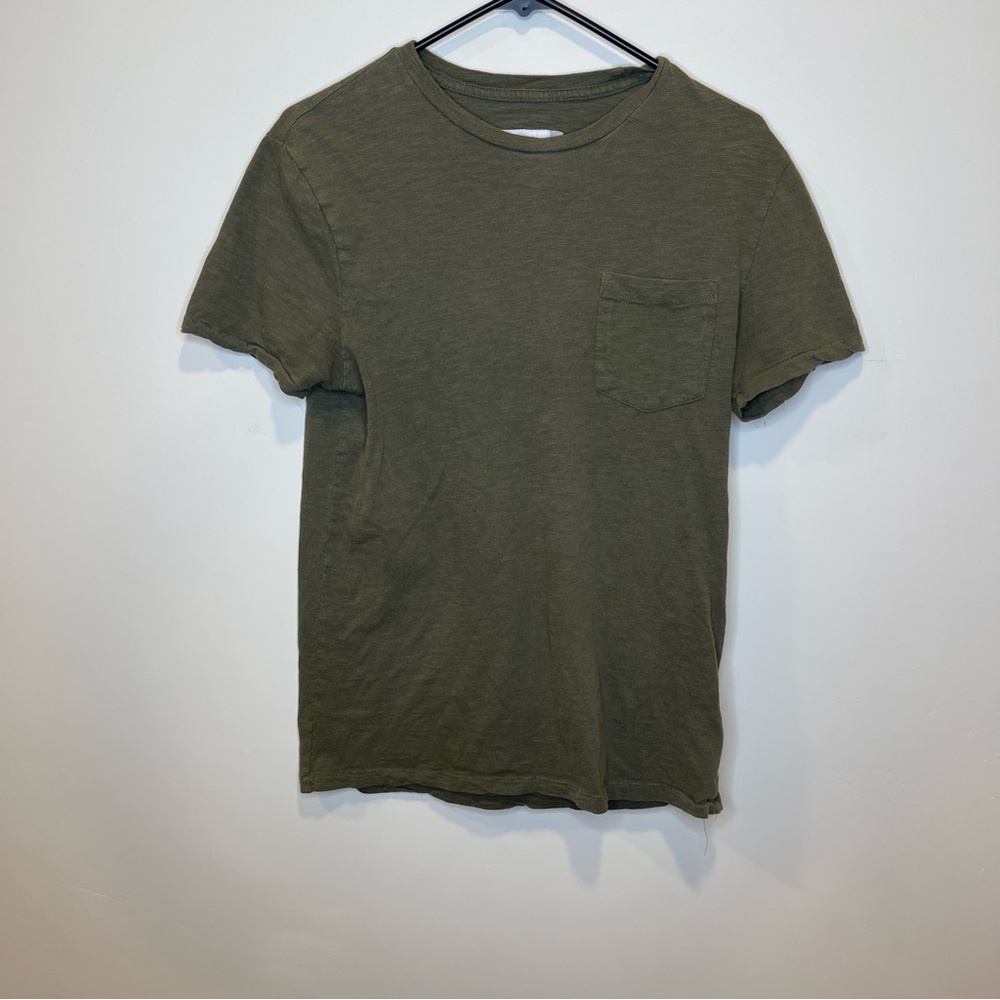Good Fellow & Co Short Sleeve Green Pocket T Shirt